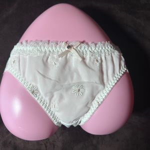 White Lolita Kawaii panties.